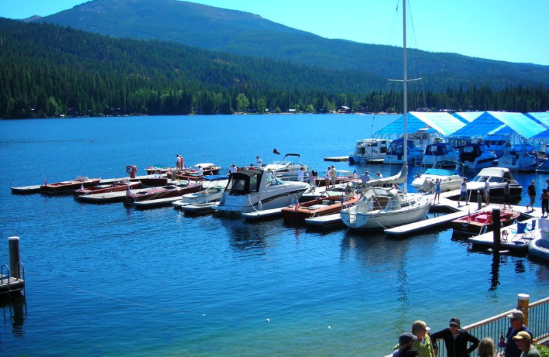 Marina at Blue Diamond Marina.