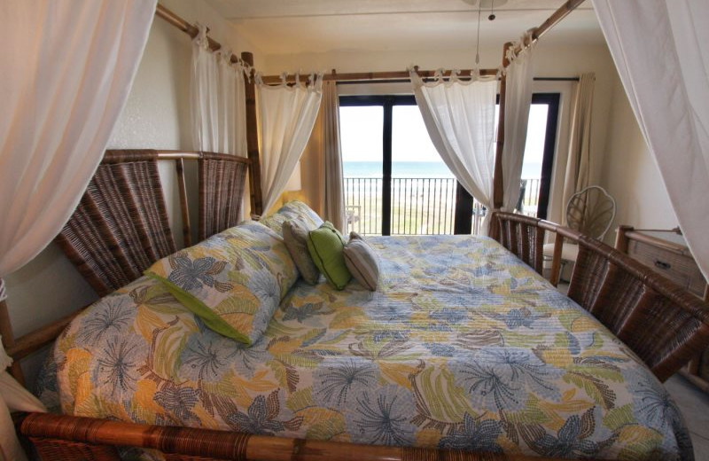 Rental bedroom at Seabreeze I.