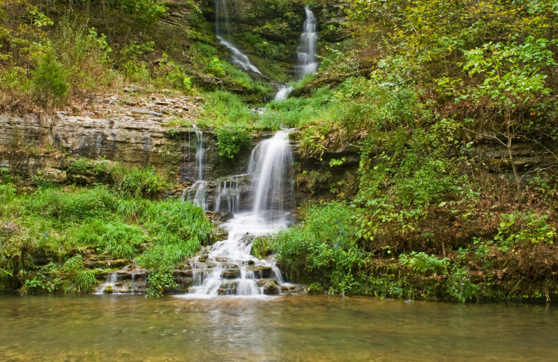 Waterfall near Radisson Hotel Branson