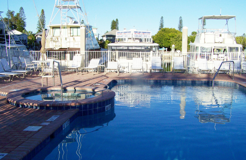 Outdoor pool at Madeira Bay Resort.