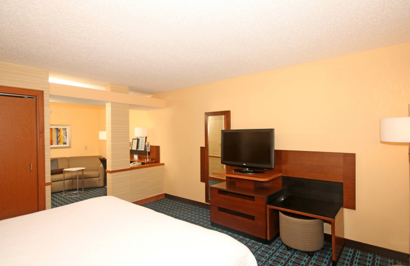 Guest room at Fairfield Inn 