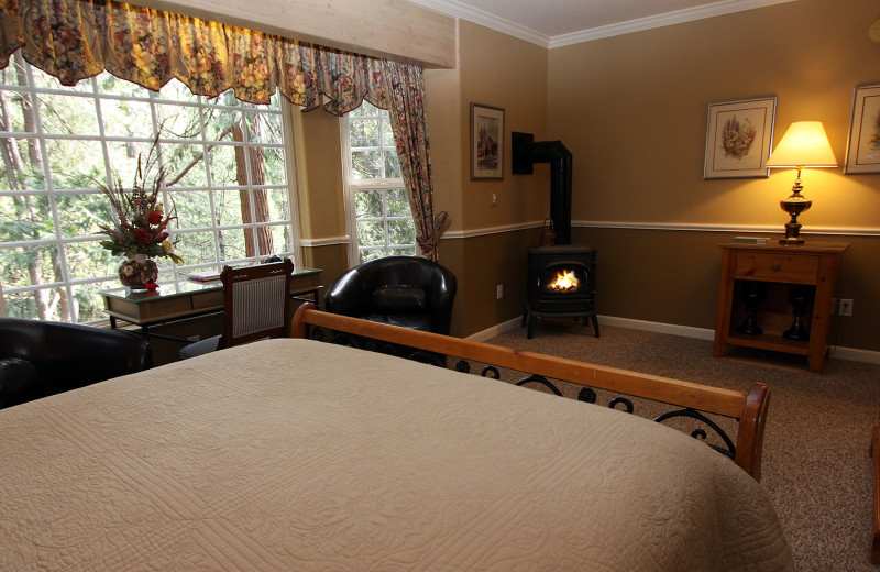 Guest room at McCaffrey House Bed and Breakfast.