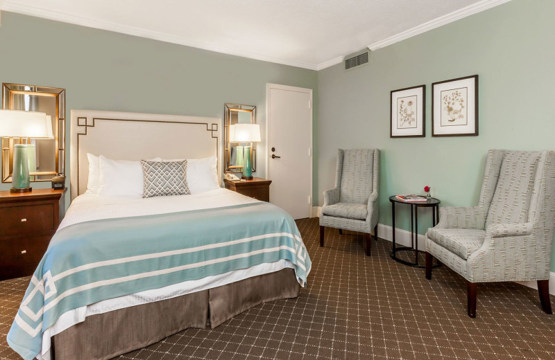 Guest Room at The Mills House Wyndham Grand Hotel