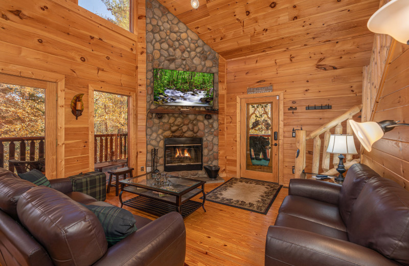 Living room at American Patriot Getaways - All Hours.