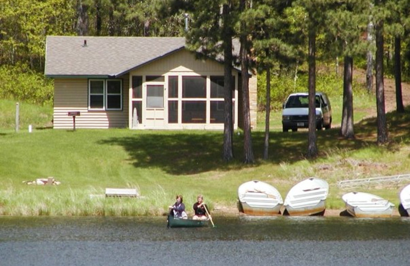 Wild River Cottages exterior at Heartwood Conference Center & Retreat.