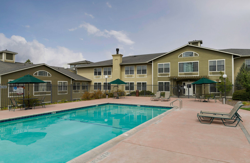 Outdoor pool at Fairfield Inn 