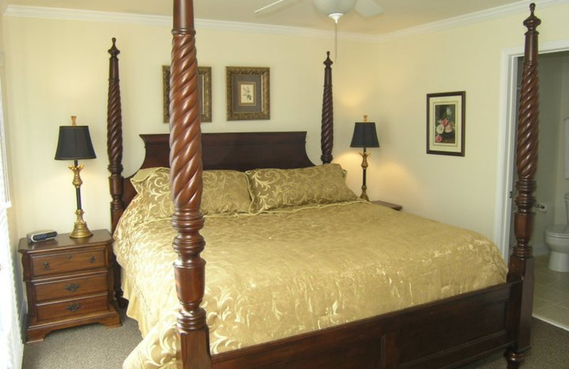 Guest room at Black Forest Bed & Breakfast & Luxury Cabins.