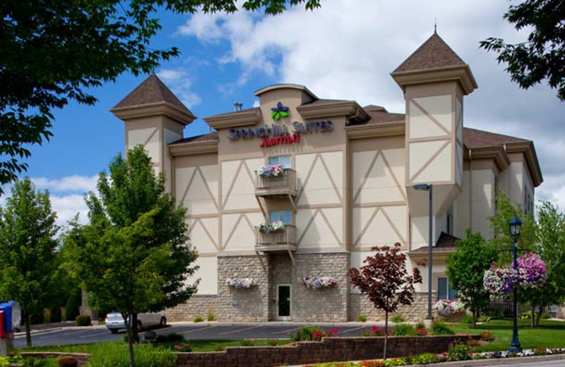 Exterior view of SpringHill Suites Frankenmuth.
