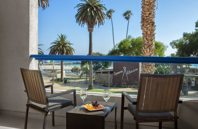 Relaxing at Ocean View Hotel.