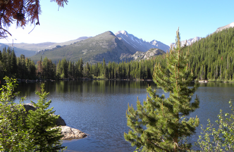 Lake view near Alpine Trail Ridge Inn.