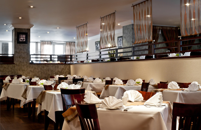 Dining at The Strand Palace Hotel.