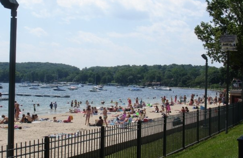 Beach Area at Harbor Shores