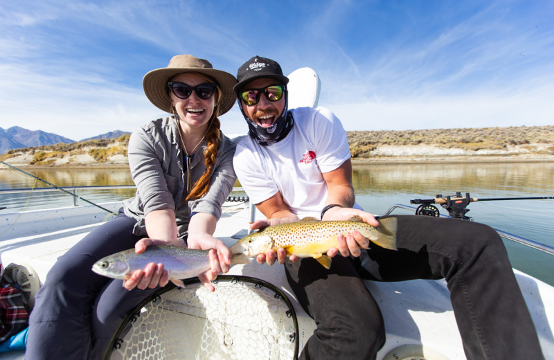 Fishing at Nomadness Rentals.