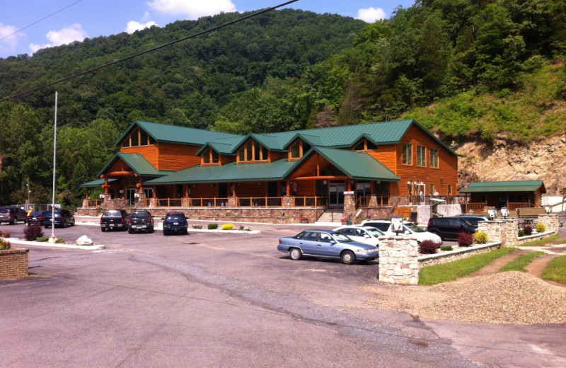 Exterior view at Smoke Hole Caverns & Log Cabin Resort.