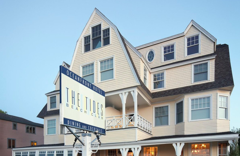 Exterior view of The Tides Beach Club.