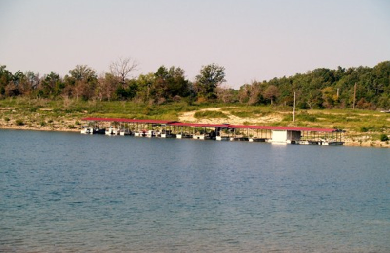 Lake view at Oak Ridge Resort.