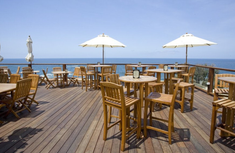 Roof top patio at Hotel La Casa del Camino.