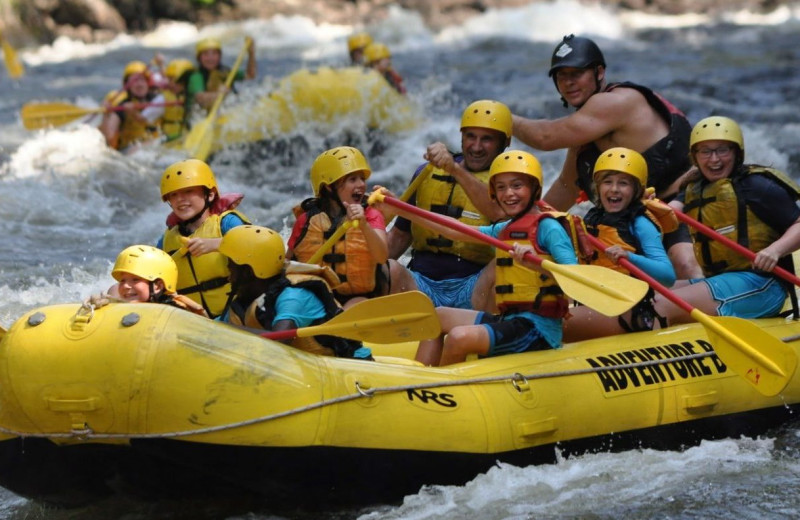 Rafting at Adventure Bound.