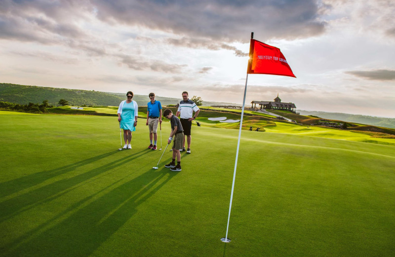 Golf course at Big Cedar Lodge.