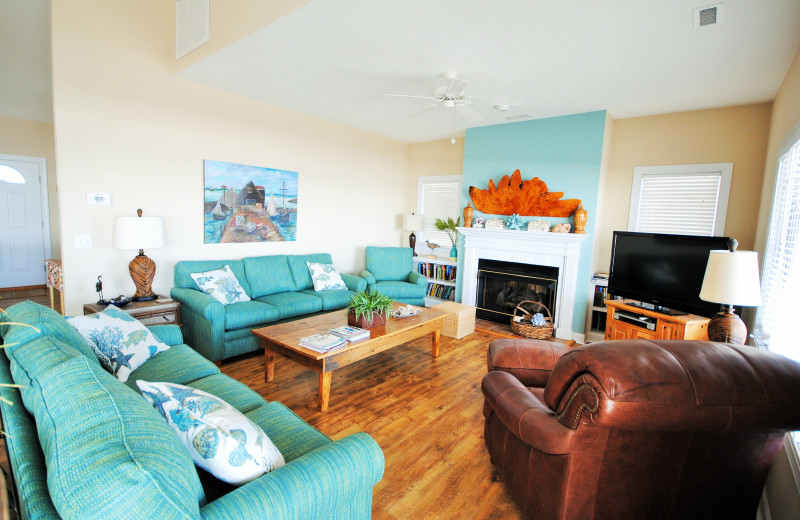 Rental living room at Access Realty Group.