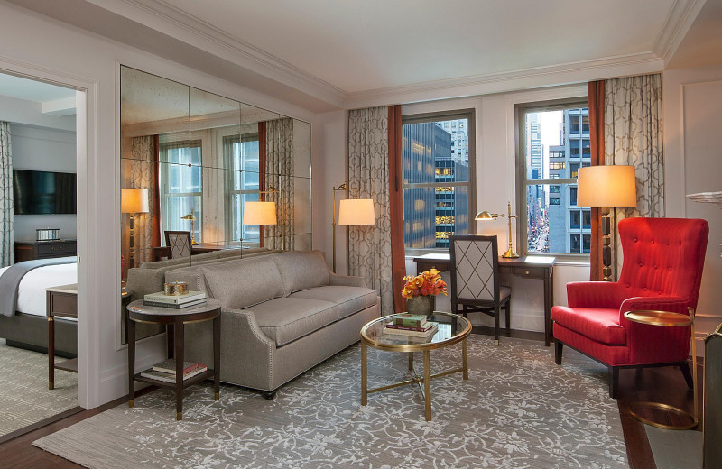 Guest room at Hotel Inter-Continental - The Barclay New York.