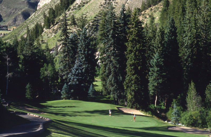 Golfing near The Pines Lodge, A Rock Resort.