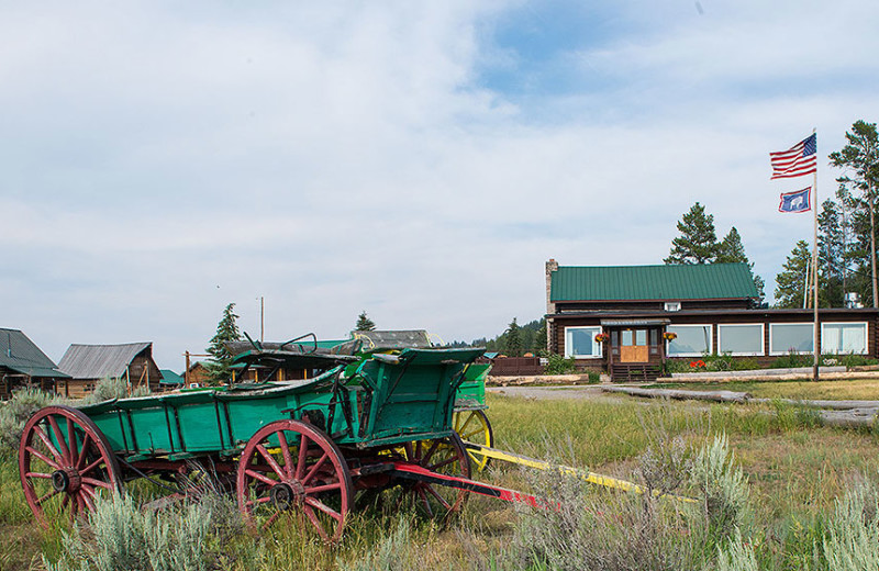 Exterior view of Triangle X Ranch.