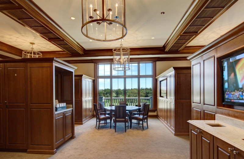 Locker room at Boothbay Harbor Country Club.