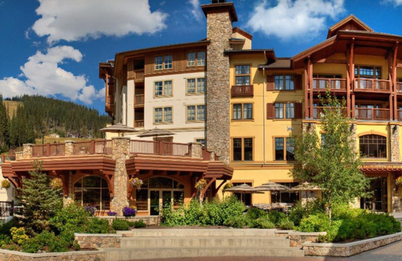 Exterior view of Delta Sun Peaks Resort.