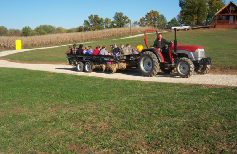 Hayride at Elk Ridge Ranch.