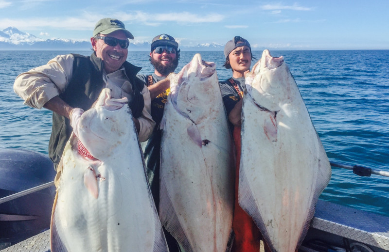 Fishing at Jimmie Jack's Alaska Fishing Lodges.