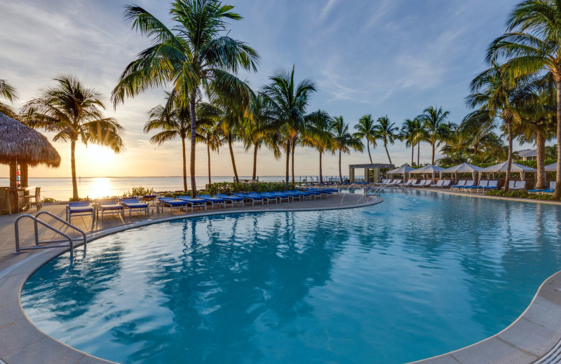 Outdoor pool at South Seas Resort.