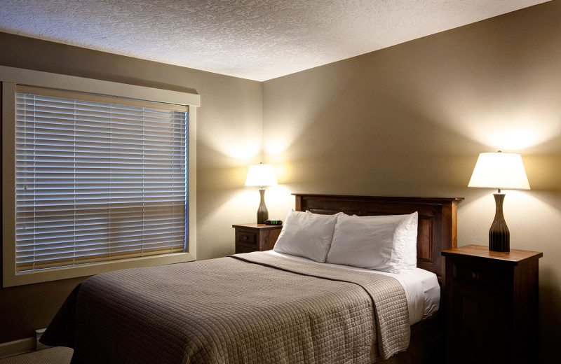 Guest room at Sooke Harbour Resort & Marina.