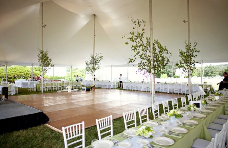 Reception at The Margate on Winnipesaukee.