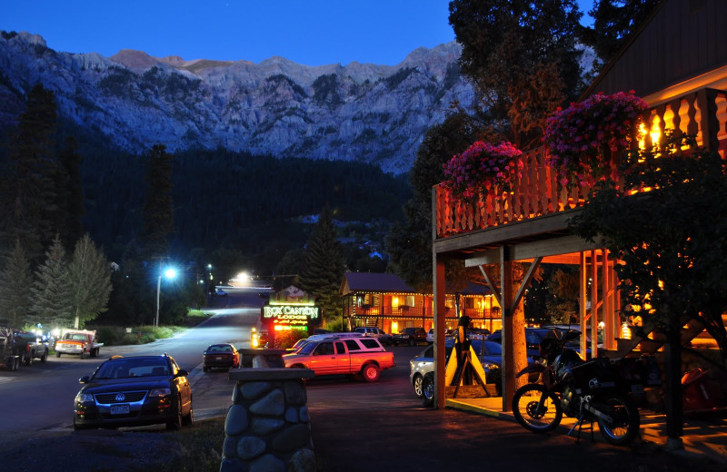 Exterior view of Box Canyon Lodge & Hot Springs.