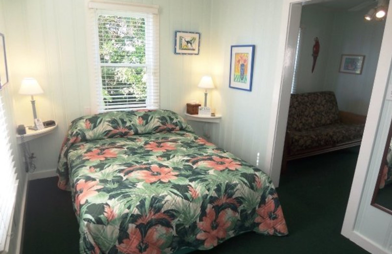 Guest bedroom at The Grand.