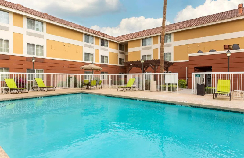 Outdoor pool at Extended Stay Deluxe Phoenix - Scottsdale.