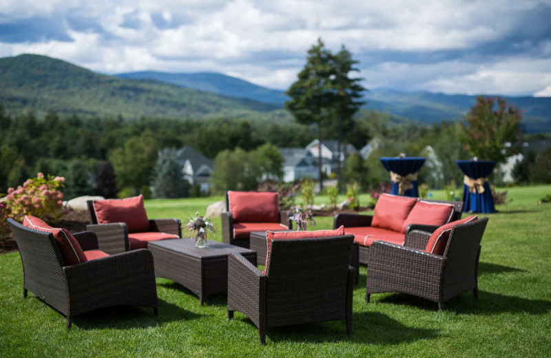 Patio at Owl's Nest Resort