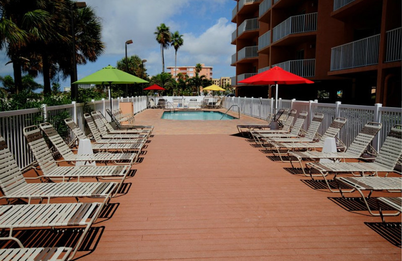 Outdoor pool at Sunsational Beach Rentals. LLC.