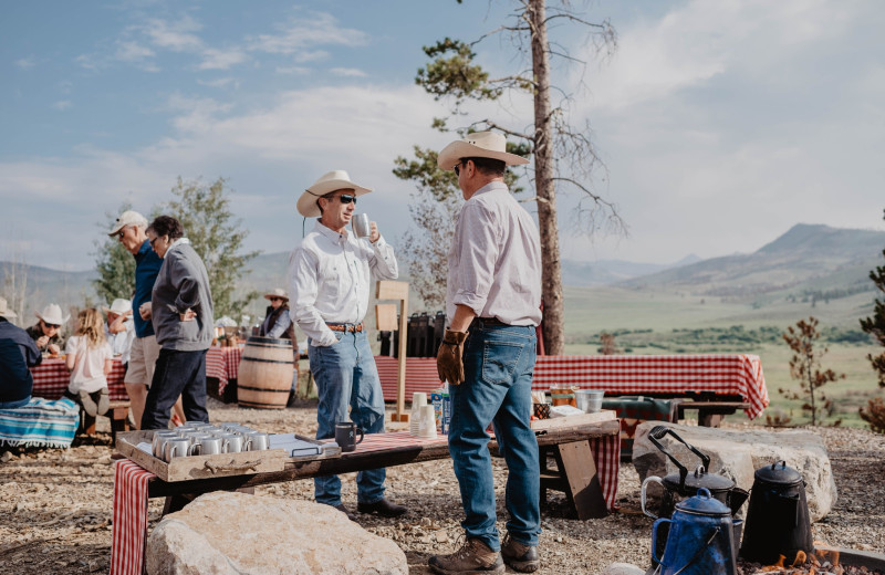 Gatherings at C Lazy U Ranch.