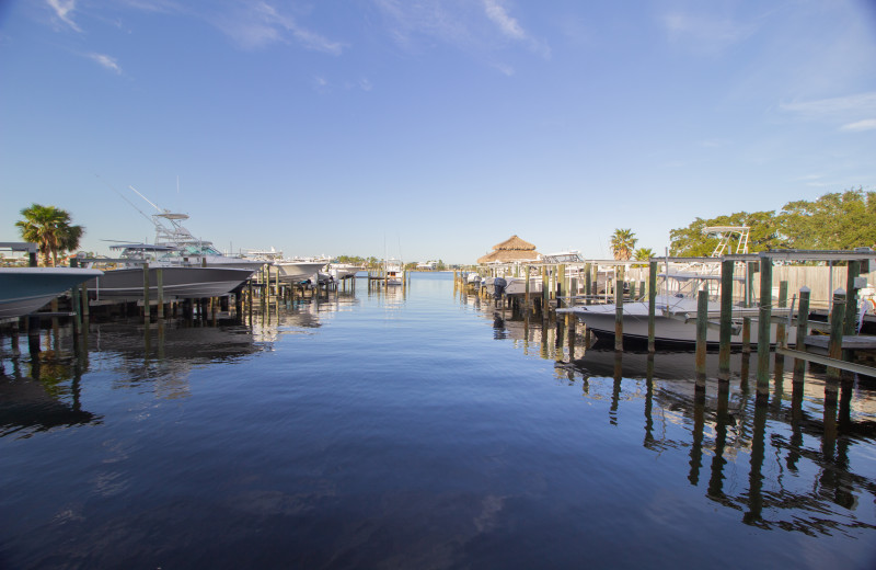 Rental marina at Paradise Gulf Properties.