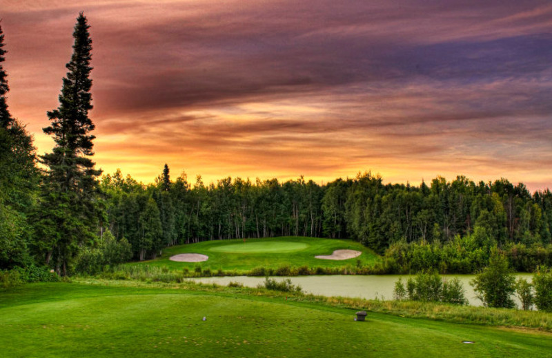 Golf course at Elk Ridge Resort.