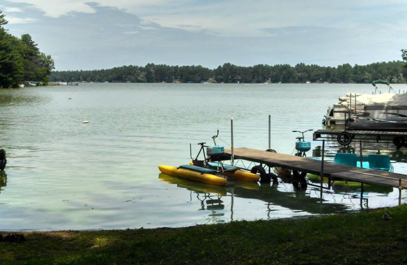 Lake view at Echo Bay Resort.