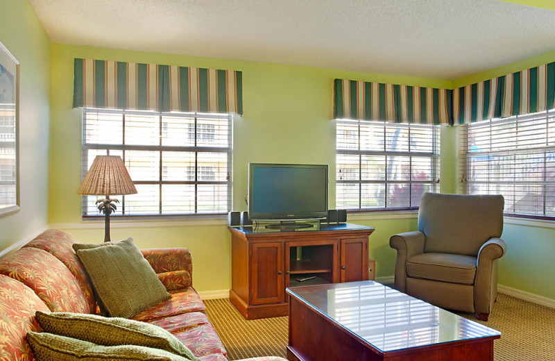 Guest room at Bluegreen Gulfstream Manor.