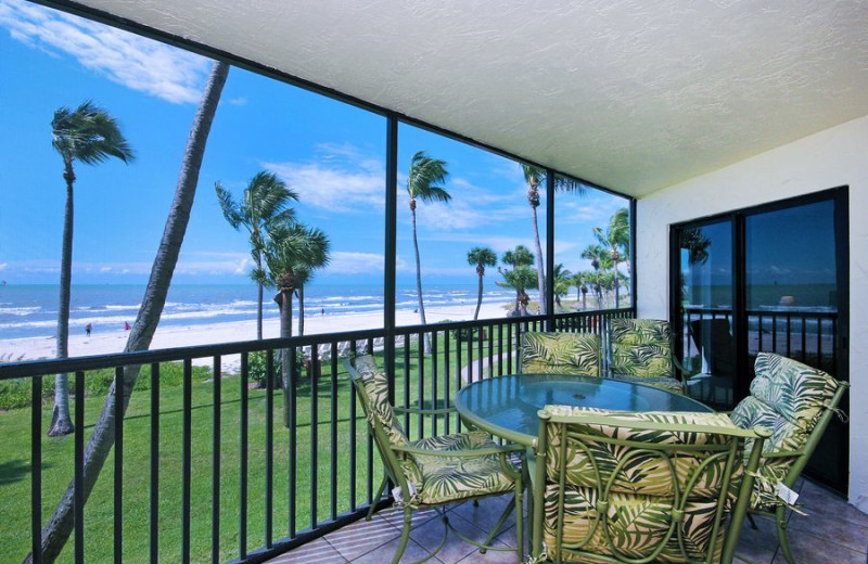 Rental balcony at VIP Vacation Rentals LLC.