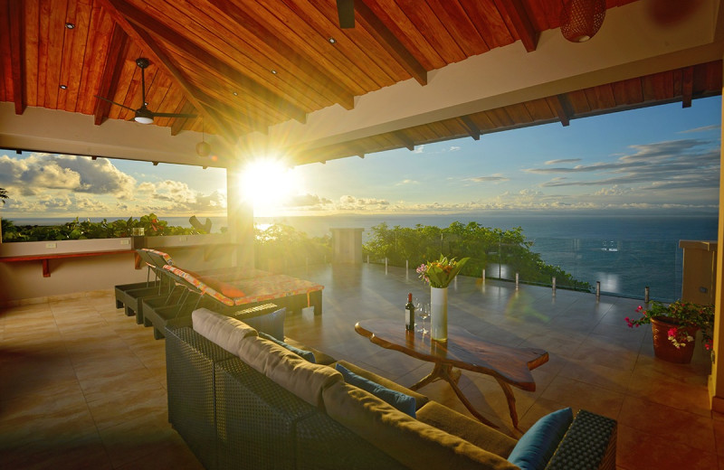 Rental balcony at Costa Rica Luxury Lifestyle.