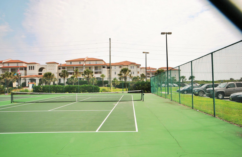 Rental tennis court at Access Realty Group.