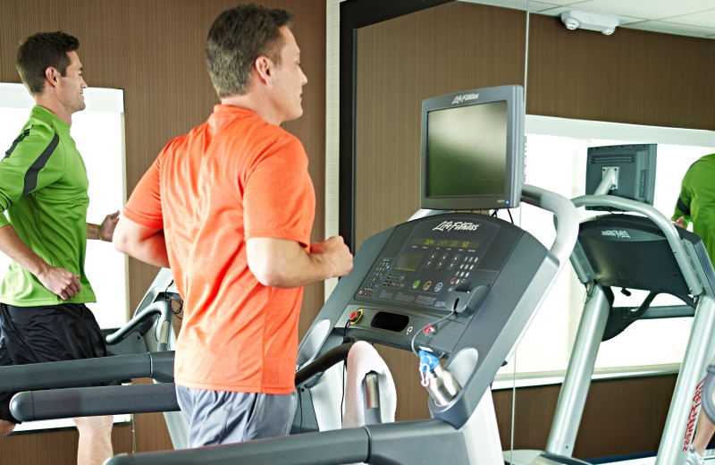 Fitness room at Fairfield Inn 