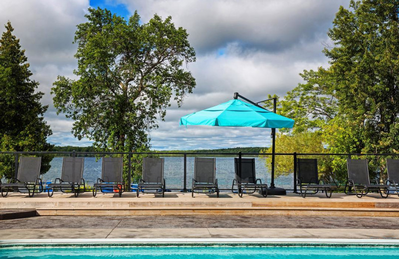 Pool at Great Blue Resorts- Woodland Estate Resort.