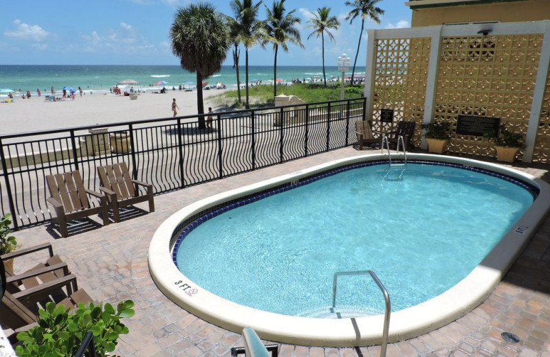 Rental pool at ValGal Vacation Rentals.
